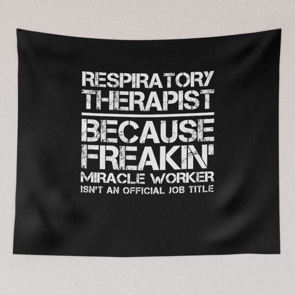 Item preview, Respiratory Therapist Miracle Worker designed and sold by clickmostro.
