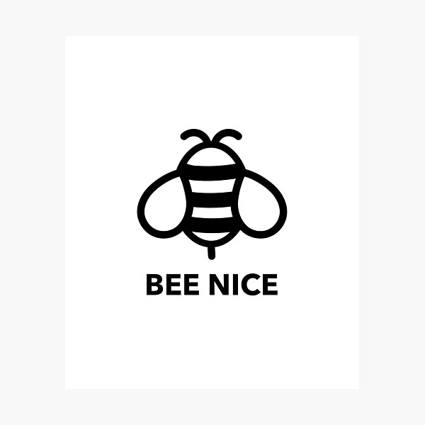 Item preview, Bee nice designed and sold by DesignedBySnip.