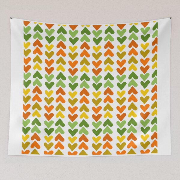 Item preview, Earthtone Hearts designed and sold by Casey Burke.