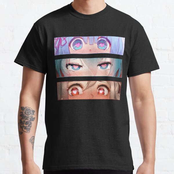 Anime Crying Eyes Shirt | Hotter Tees