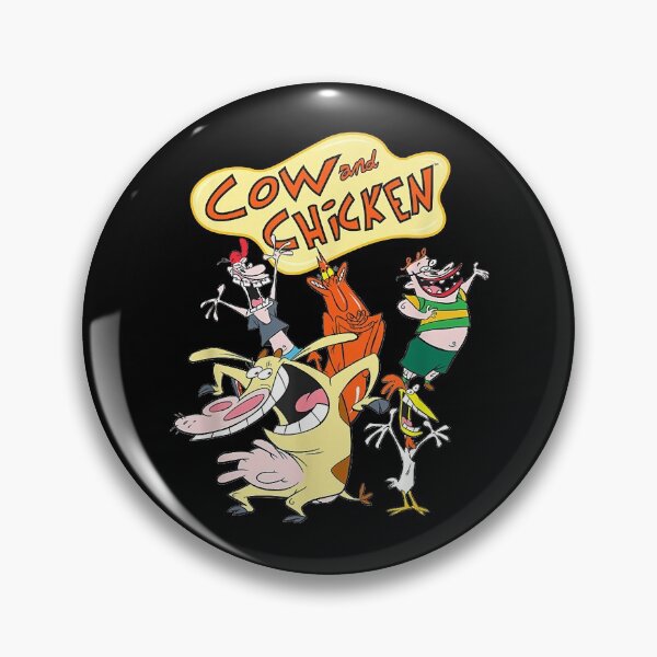 Item preview, Characters cow & chicken cartoon designed and sold by CaseyWalter.