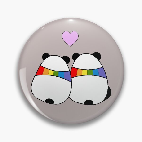 Item preview, LGBT panda love is love couple designed and sold by Andulino.