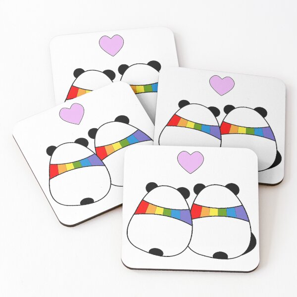 Item preview, LGBT panda love is love couple designed and sold by Andulino.