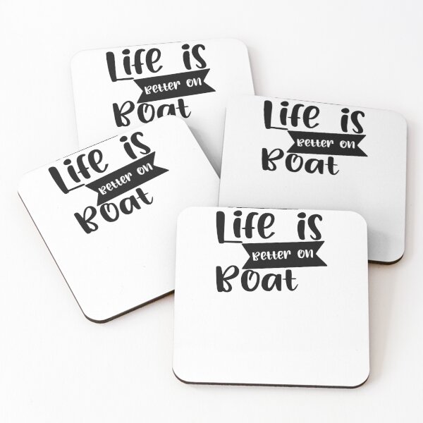 Item preview, Life is Better on a Boat Funny Boating designed and sold by RE PIXEL.