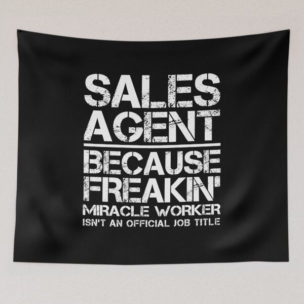 Item preview, Sales Agent Miracle Worker designed and sold by clickmostro.