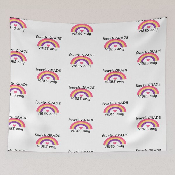 Item preview, Fourth grade vibes only school text kids designed and sold by univkat.