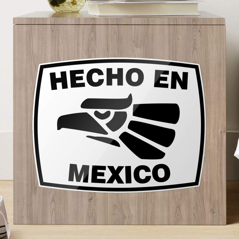  Mexican Flag Baseball Sticker, WaterProof Vinyl