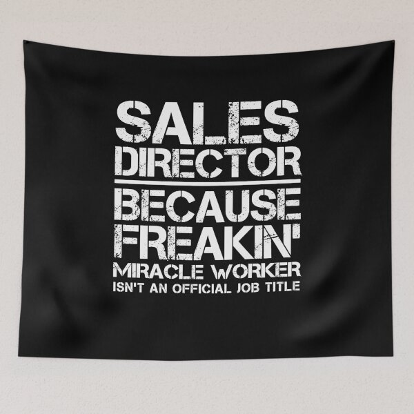 Item preview, Sales Director Miracle Worker designed and sold by clickmostro.