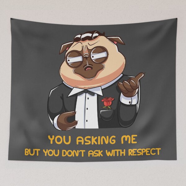 Item preview, Sarcasm and Humor Pug Dog Saying  designed and sold by Doggymad.
