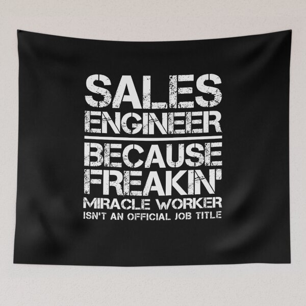 Item preview, Sales Engineer Miracle Worker designed and sold by clickmostro.