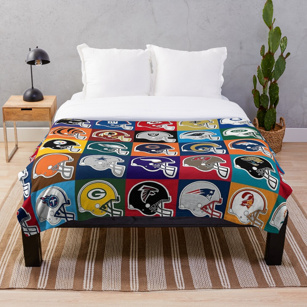 NFL Sweatshirt Bed Blanket