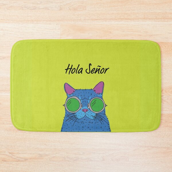 Item preview, Hola Cat Greeting designed and sold by HishTabish.