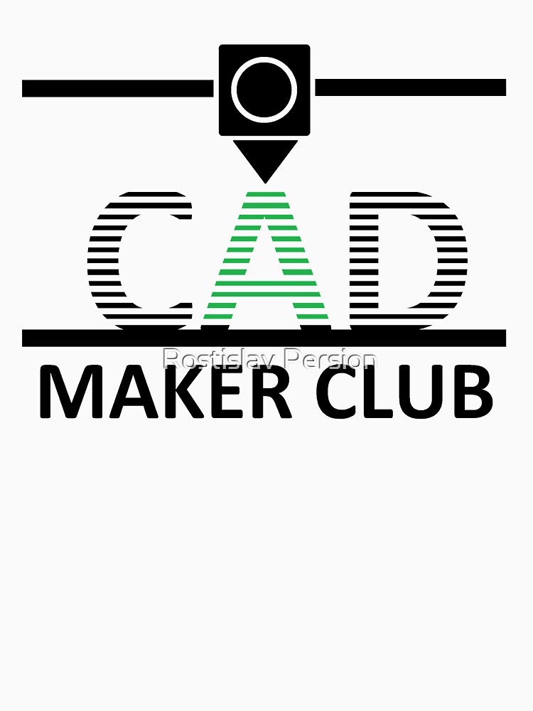 MAKER CAD CLUB 001 Essential T-Shirt for Sale by Rostislav
