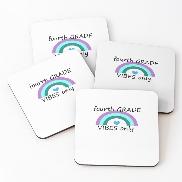 Item preview, Fourth grade vibes only school text kids designed and sold by univkat.