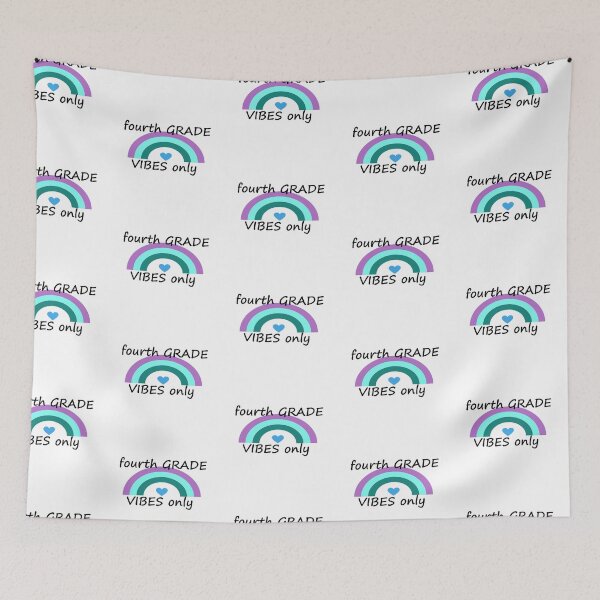 Item preview, Fourth grade vibes only school text kids designed and sold by univkat.