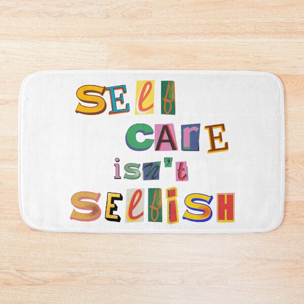 Item preview, Self care isn't selfish designed and sold by Amine-Creation.