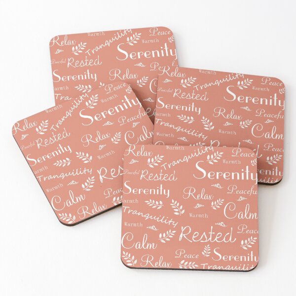 Item preview, Serenity, Relaxation and Mindfulness in Cinnamon Spice designed and sold by OByD.