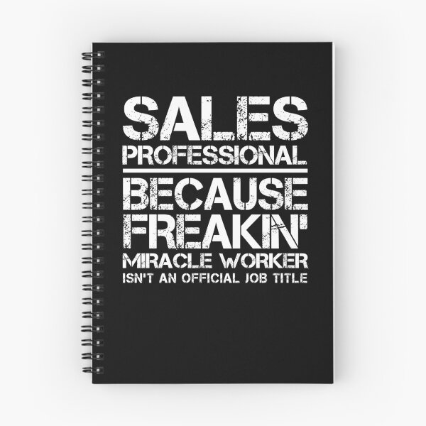 Item preview, Sales Professional Miracle Worker designed and sold by clickmostro.