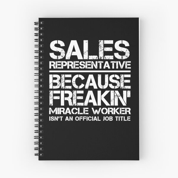 Item preview, Sales Representative Miracle Worker designed and sold by clickmostro.