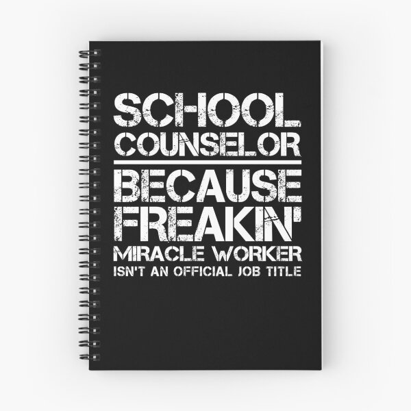 Item preview, School Counselor Miracle Worker designed and sold by clickmostro.
