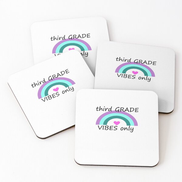 Item preview, Third grade vibes only school text kids designed and sold by univkat.