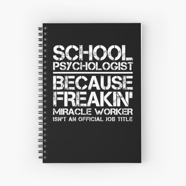 Item preview, School Psychologist Miracle Worker designed and sold by clickmostro.