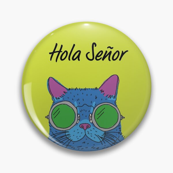Item preview, Hola Cat Greeting designed and sold by HishTabish.