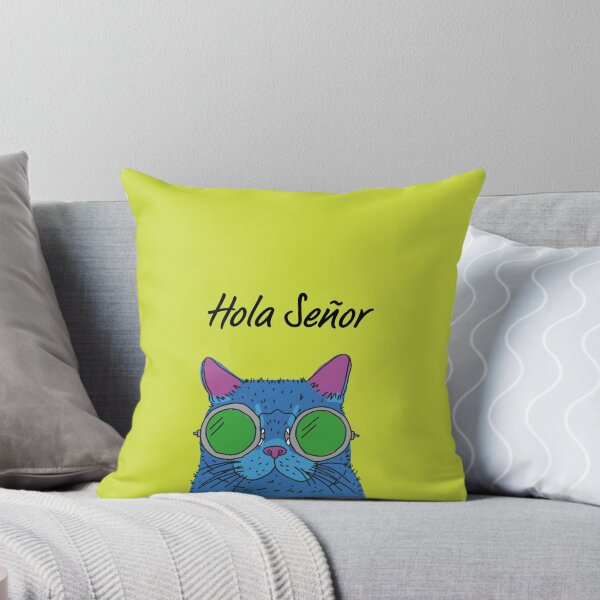 Item preview, Hola Cat Greeting designed and sold by HishTabish.