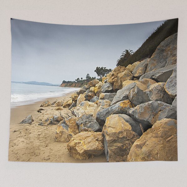 Item preview, Santa Barbara Beach Rocky CA  designed and sold by Piper-Deals.