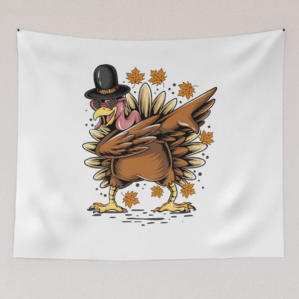 Item preview, Thanksgiving day turkey dancing dabbing style  designed and sold by king's Outfit.