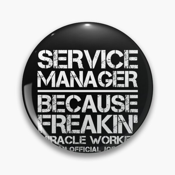 Item preview, Service Manager Miracle Worker designed and sold by clickmostro.