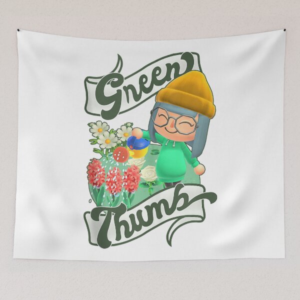Item preview, Animal Crossing New Horizons Villager Green Thumb  designed and sold by justMTFU.