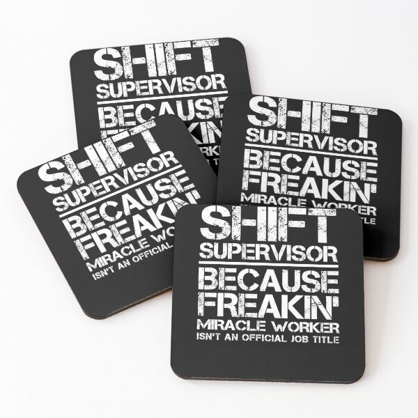 Item preview, Shift Supervisor Miracle Worker designed and sold by clickmostro.