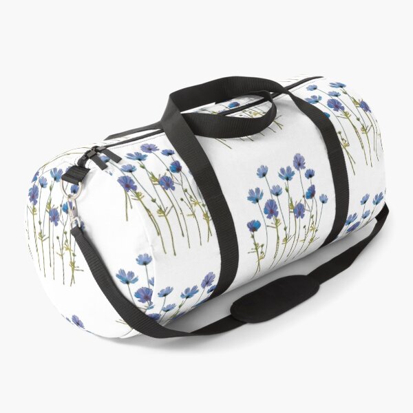 Item preview, Blue Cosmos Flowers Watercolor designed and sold by Pavnud.
