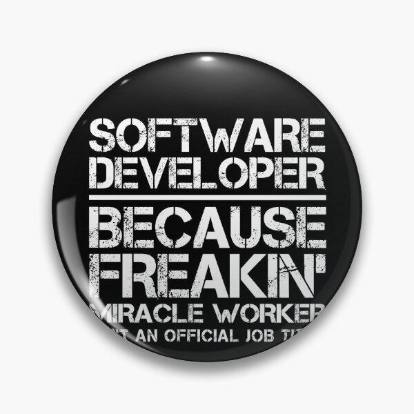 Item preview, Software Developer Miracle Worker designed and sold by clickmostro.