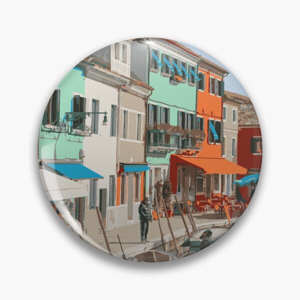 Item preview, Burano Venise Italie designed and sold by GraphicSmartCo.