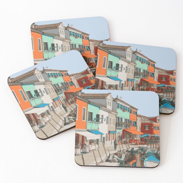 Item preview, Burano Venise Italie designed and sold by GraphicSmartCo.