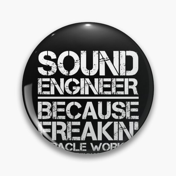Item preview, Sound Engineer Miracle Worker designed and sold by clickmostro.