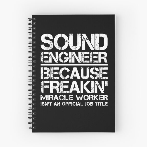 Item preview, Sound Engineer Miracle Worker designed and sold by clickmostro.