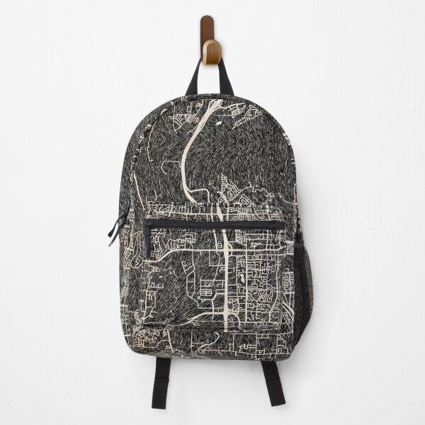 Item preview, Provo map Utah Ink lines 2 designed and sold by InkMaps.