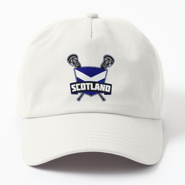 Scotland Lacrosse Flag Logo, Scottish LAX Dad Hat