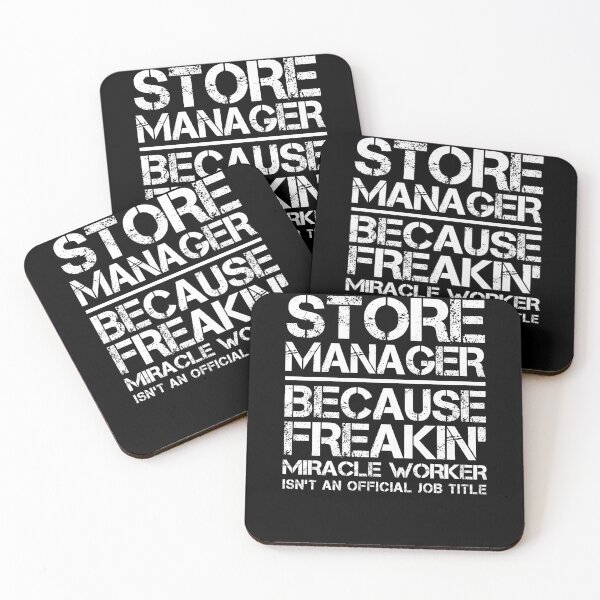 Item preview, Store Manager Miracle Worker designed and sold by clickmostro.