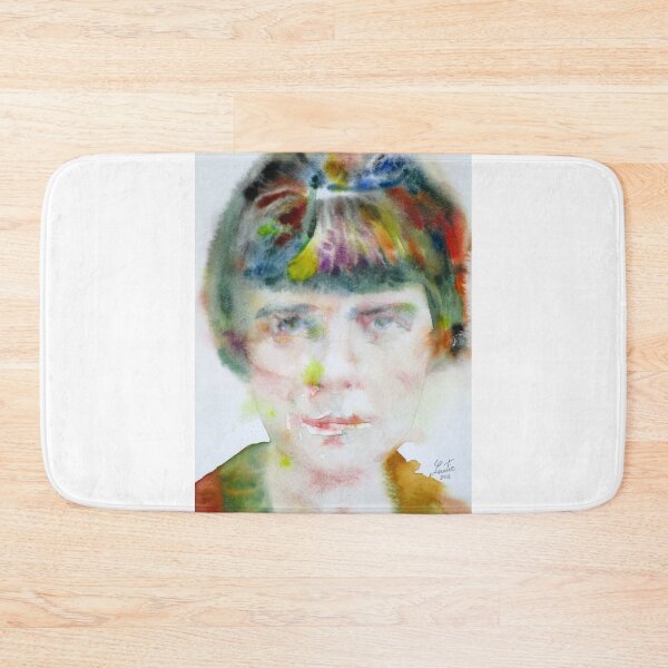 Item preview, KATHERINE MANSFIELD - watercolor portrait.2 designed and sold by lautir.