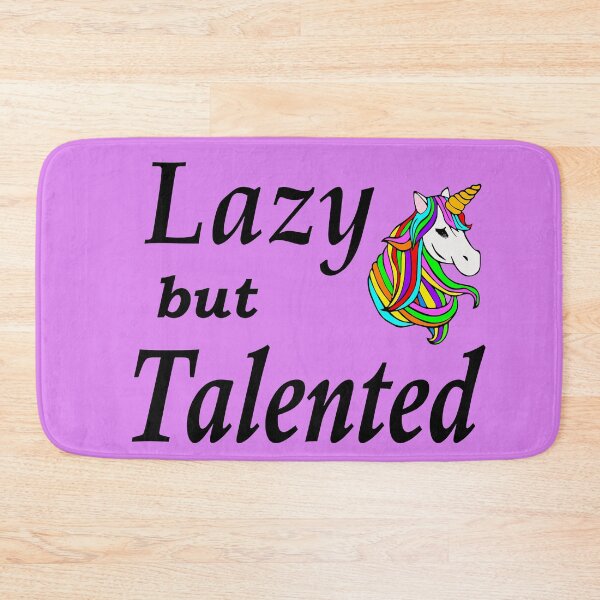Item preview, Lazy but talented unicorn designed and sold by fil00.