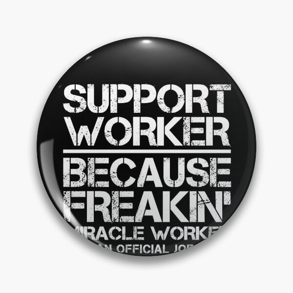 Item preview, Support Worker Miracle Worker designed and sold by clickmostro.