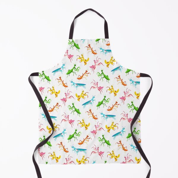 Item preview, A Simple Assortment of Praying Mantises - White designed and sold by TigaTiga.