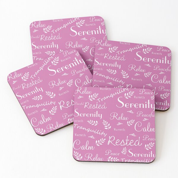 Item preview, Serenity, Relaxation and Mindfulness in Pink designed and sold by OByD.