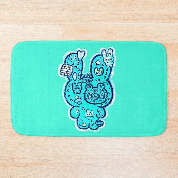 Item preview, hairybeary 10,Peppermint Green Plush Kawaii Japanese Pop Art designed and sold by Ben Ryuki Miyagi Architect.