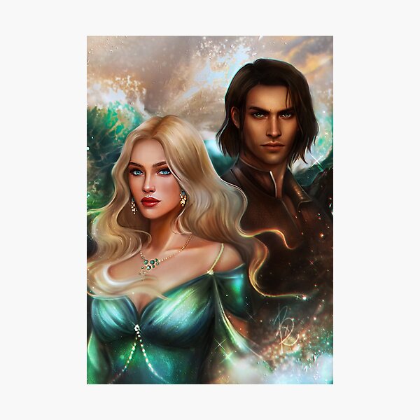 Item preview, The Bridge Kingdom Lara and Aren designed and sold by bxromance.