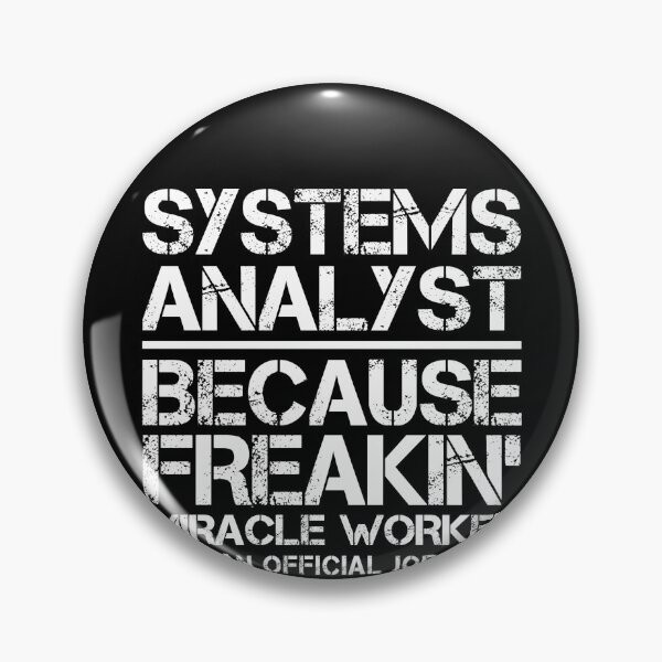 Item preview, System Analyst Miracle Worker designed and sold by clickmostro.